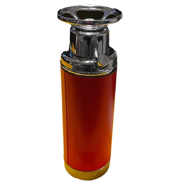 Vtg Fire Extinguisher Liquor Decanter Music Box Plays How Dry I Am Novelty MCM - Picture 2 of 14